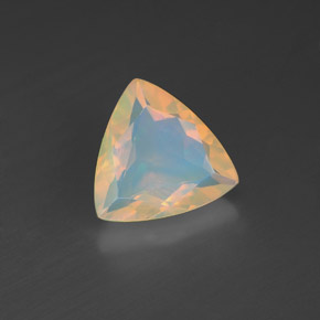 Opale multicolore naturelle transparent, 1,21 ct, transparent / translucide