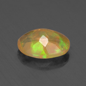 Opale multicolore naturelle transparent, 0,74 ct, transparent / translucide