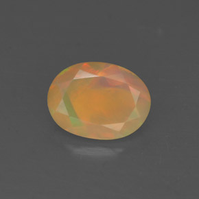 Opale multicolore naturelle transparent, 0,69 ct, transparent / translucide