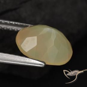Opale Multicolore naturelle ovale, 1.14 ct, Translucide