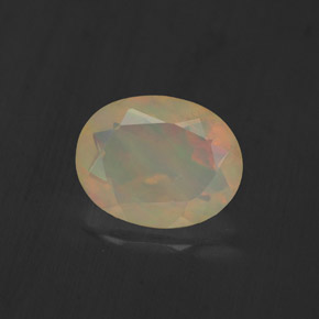 Opale multicolore naturelle transparent, 1,10 ct, transparent / translucide