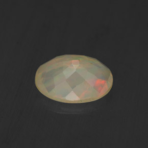 Opale multicolore naturelle transparent, 1,10 ct, transparent / translucide