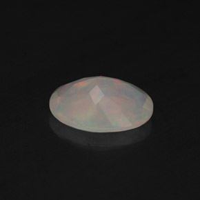 Opale multicolore naturelle transparent, 0,95 ct, transparent / translucide