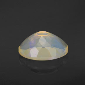 Opale multicolore naturelle transparent, 2,49 ct, transparent / translucide