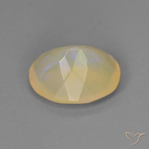 Opale Multicolore naturelle ovale, 1.59 ct, Transparent