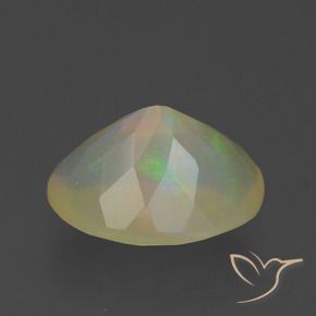 Opale Multicolore naturelle ovale, 1.60 ct, Transparent