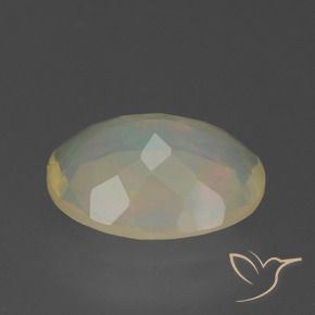 Opale Multicolore naturelle ovale, 1.71 ct, Transparent