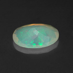 Opale multicolore naturelle transparent, 1,12 ct, transparent / translucide