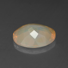 Opale multicolore naturelle transparent, 1,39 ct, transparent / translucide
