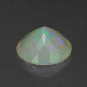 Opale multicolore naturelle transparent, 1,92 ct, transparent / translucide