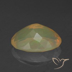 Opale Multicolore naturelle ovale, 1.74 ct, Transparent