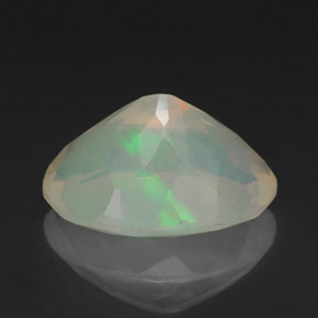 Opale multicolore naturelle transparent, 1,97 ct, transparent / translucide