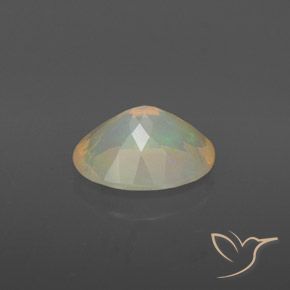 Opale Multicolore naturelle ovale, 1.50 ct, Transparent