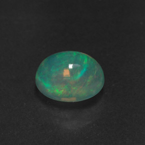 Opale multicolore naturelle transparent, 1,07 ct, transparent / translucide