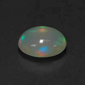 Opale multicolore naturelle transparent, 1,04 ct, transparent / translucide