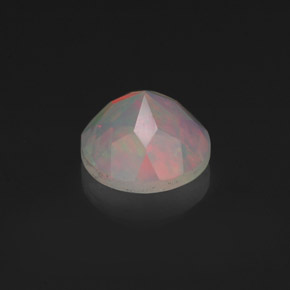 Opale multicolore naturelle transparent, 0,58 ct, transparent / translucide