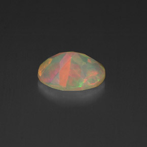 Opale multicolore naturelle transparent, 0,46 ct, transparent / translucide