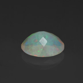 Opale multicolore naturelle transparent, 1,11 ct, transparent / translucide