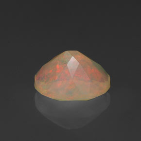 Opale multicolore naturelle transparent, 0,89 ct, transparent / translucide