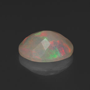 Opale multicolore naturelle transparent, 1,13 ct, transparent / translucide