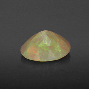 Opale multicolore naturelle transparent, 1,70 ct, transparent / translucide