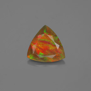 Opale Multicolore naturelle Trillion, 1,10 ct, Translucide