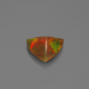 Opale Multicolore naturelle Trillion, 1,10 ct, Translucide