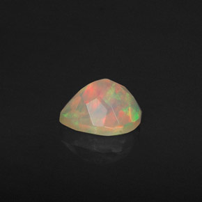 Opale Multicolore naturelle Transparent, 0.60 ct, Transparent / Translucide