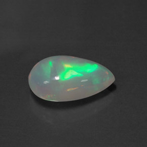 Opale multicolore naturelle transparent, 2,78 ct, transparent / translucide