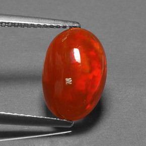 Opale multicolore naturelle transparent, 1,96 ct, transparent / translucide