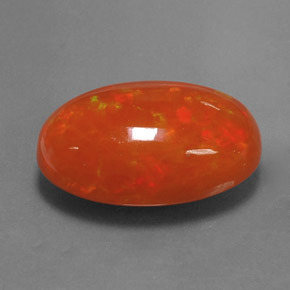 Opale multicolore naturelle transparent, 6,05 ct, transparent / translucide