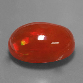 Opale multicolore naturelle transparent, 8,38 ct, transparent / translucide