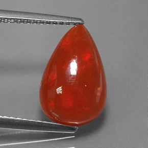Opale multicolore naturelle transparent, 2,64 ct, transparent / translucide