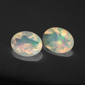 Achetez naturel ct multicolore opale gems, coupe ovale, en provenance ethiopie chez gemselect. en stock, livraison internationale!