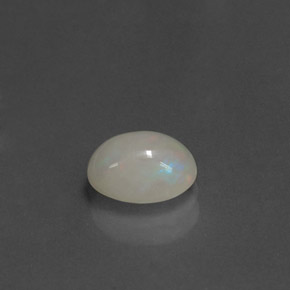 Opale multicolore naturelle transparent, 0,95 ct, transparent / translucide