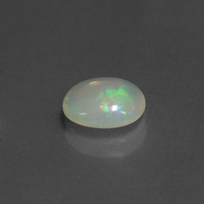 Opale multicolore naturelle transparent, 0,96 ct, transparent / translucide