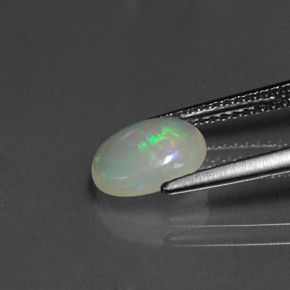 Opale multicolore naturelle transparent, 0,96 ct, transparent / translucide
