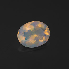 Opale multicolore naturelle transparent, 0,97 ct, transparent / translucide