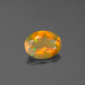 Opale multicolore naturelle transparent, 0,71 ct, transparent / translucide