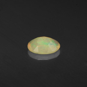 Opale multicolore naturelle transparent, 0,41 ct, transparent / translucide