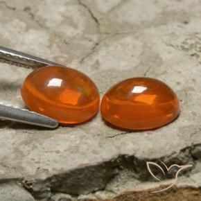 Shop natural 1.81ct Orange feu Opale gems, ovale, from Ethiopie at GemSelect. In stock, global shipping!