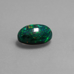 Opale Multicolore naturelle Coupe ovale, 1.95 ct, Opaque