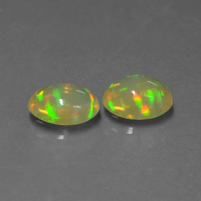 Achetez naturel ct multicolore opale gems, coupe ovale, en provenance ethiopie chez gemselect. en stock, livraison internationale!
