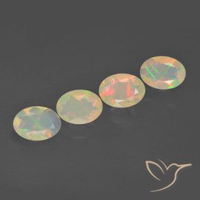 Shop natural 1.61ct Multicolore Opale gems, ovale, from Ethiopie at GemSelect. In stock, global shipping!