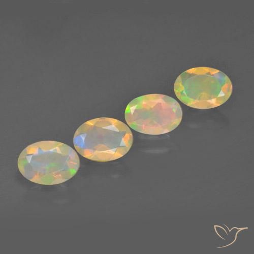 Shop natural 1.60ct Multicolore Opale gems, ovale, from Ethiopie at GemSelect. In stock, global shipping!