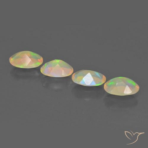 Shop natural 1.60ct Multicolore Opale gems, ovale, from Ethiopie at GemSelect. In stock, global shipping!