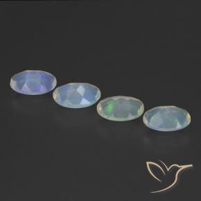 Shop natural 1.54ct Multicolore Opale gems, ovale, from Ethiopie at GemSelect. In stock, global shipping!