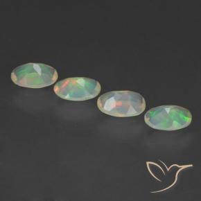 Shop natural 1.51ct Multicolore Opale gems, ovale, from Ethiopie at GemSelect. In stock, global shipping!