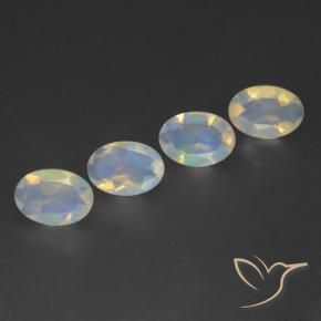 Shop natural 1.42ct Multicolore Opale gems, ovale, from Ethiopie at GemSelect. In stock, global shipping!