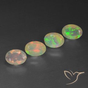 Shop natural 1.66ct Multicolore Opale gems, ovale, from Ethiopie at GemSelect. In stock, global shipping!